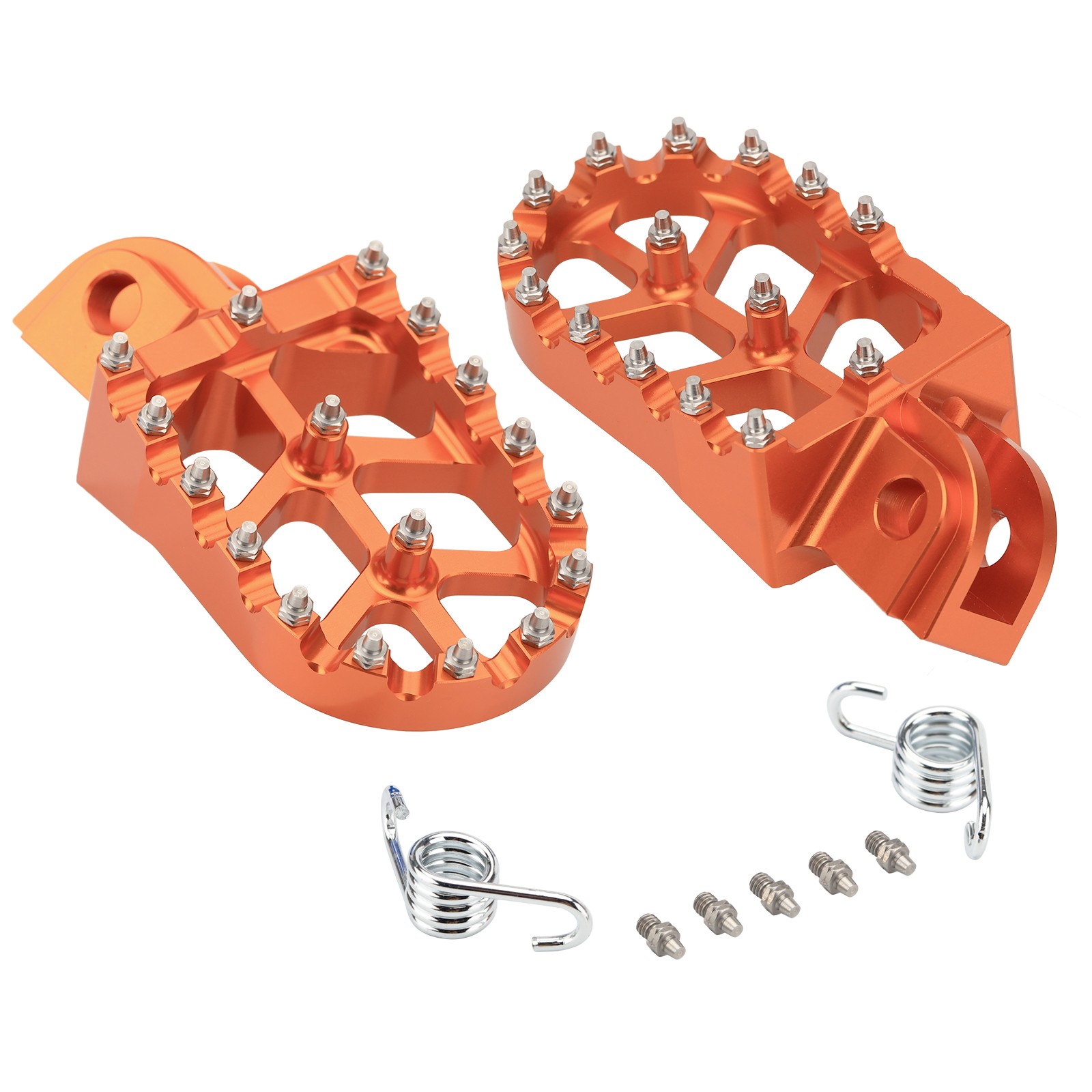 Wider Foot Pegs Footrests For KTM 50SX 65SX 80SX 125SX 150SX 250SX 380SX 400SX