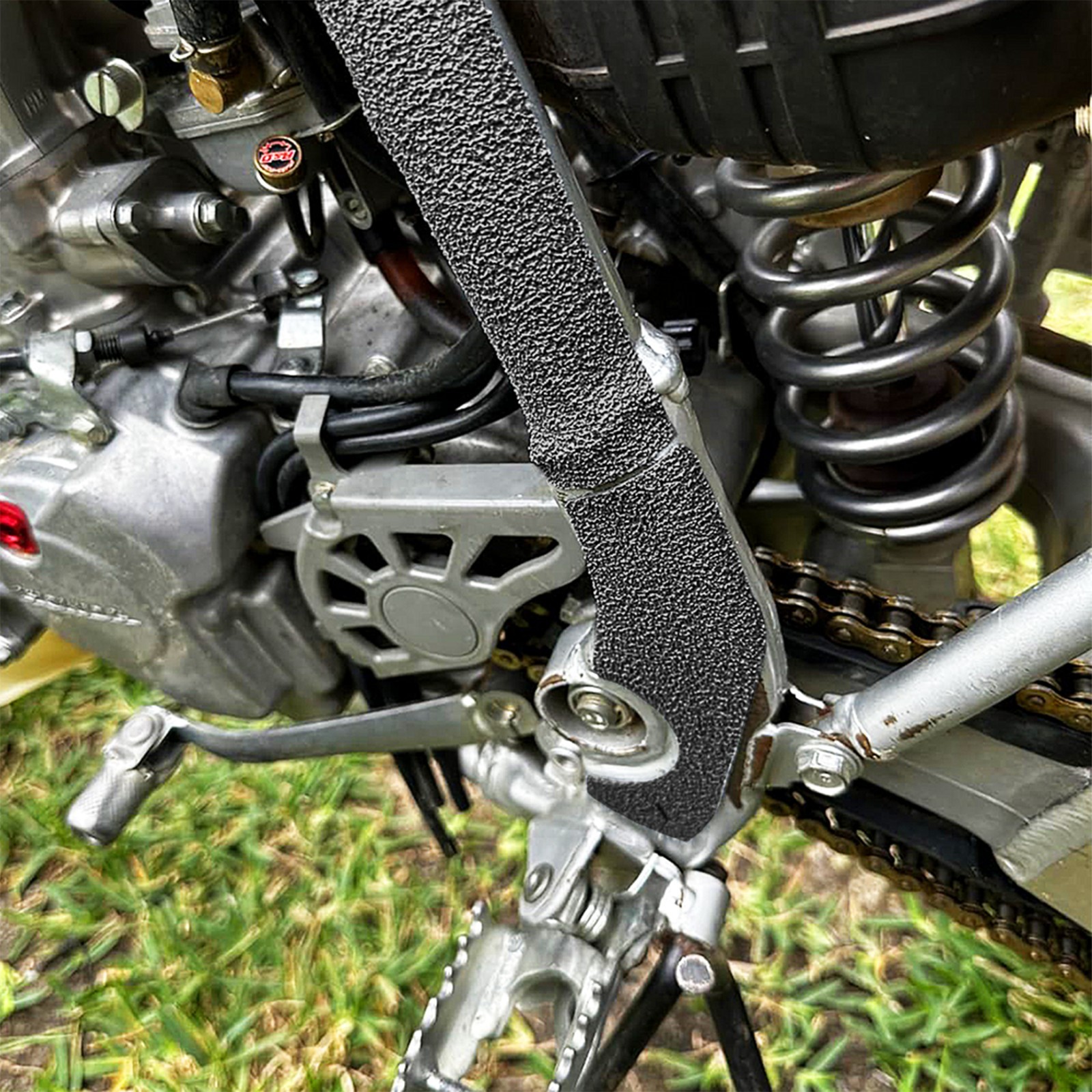 2005 – 2026 Honda CRF150R Rubberized Grip Tape Frame Guard Protector (2 Pairs)