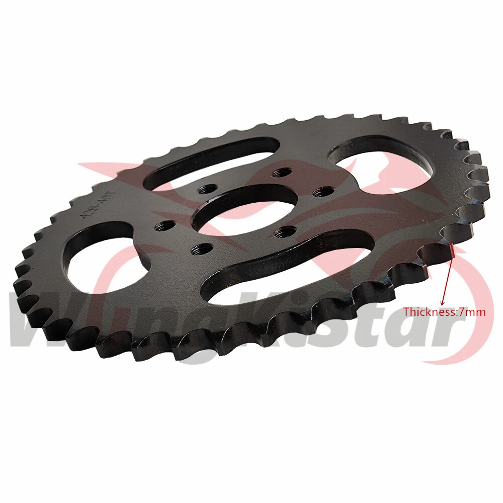 428 40T Drive Chain Disc Rear Sprocket For Motorcycle 4-Wheel ATV Scooter Bike