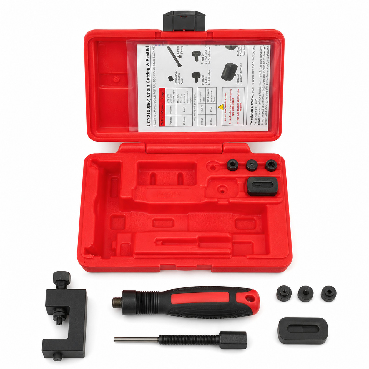 RK Drive Chain Breaker Cutter Press Fit Riveting Tool Kit