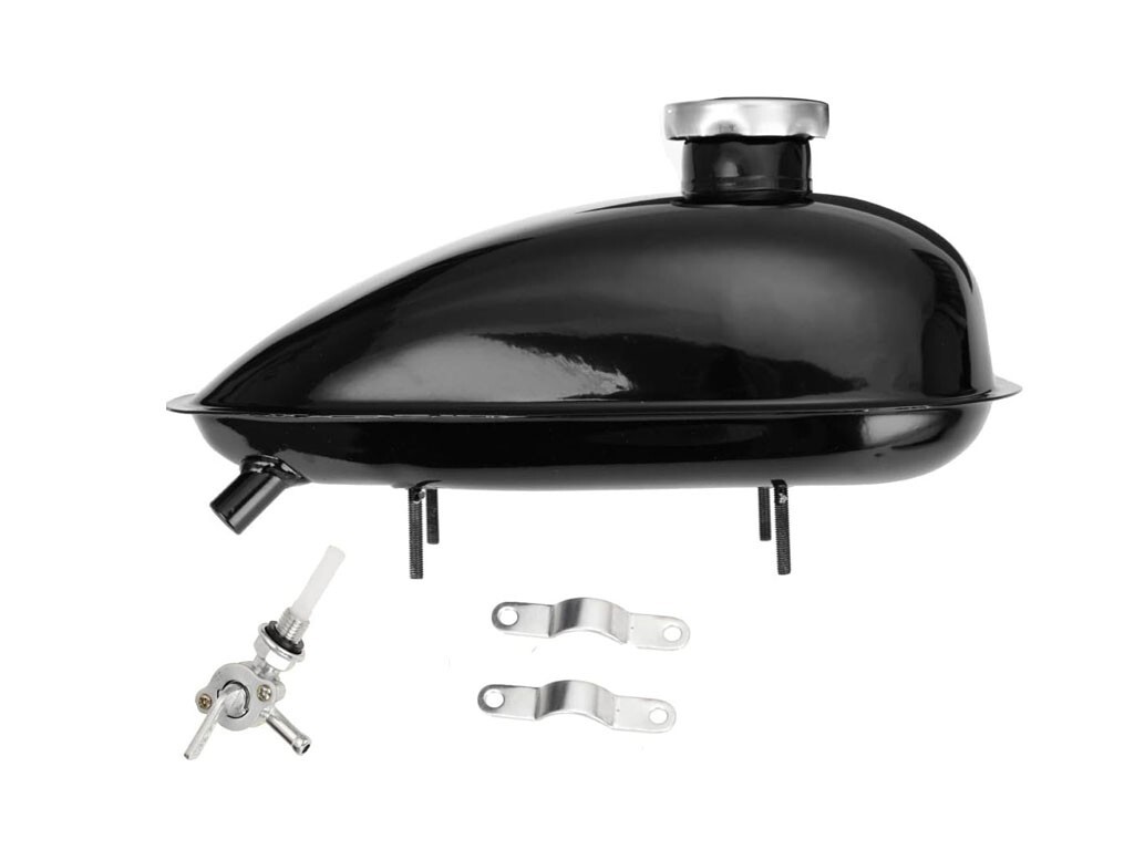 2L Fuel Gas Tank 80cc 60cc 66cc 49cc Engine Motorized Bicycle Cap Petcock Valve