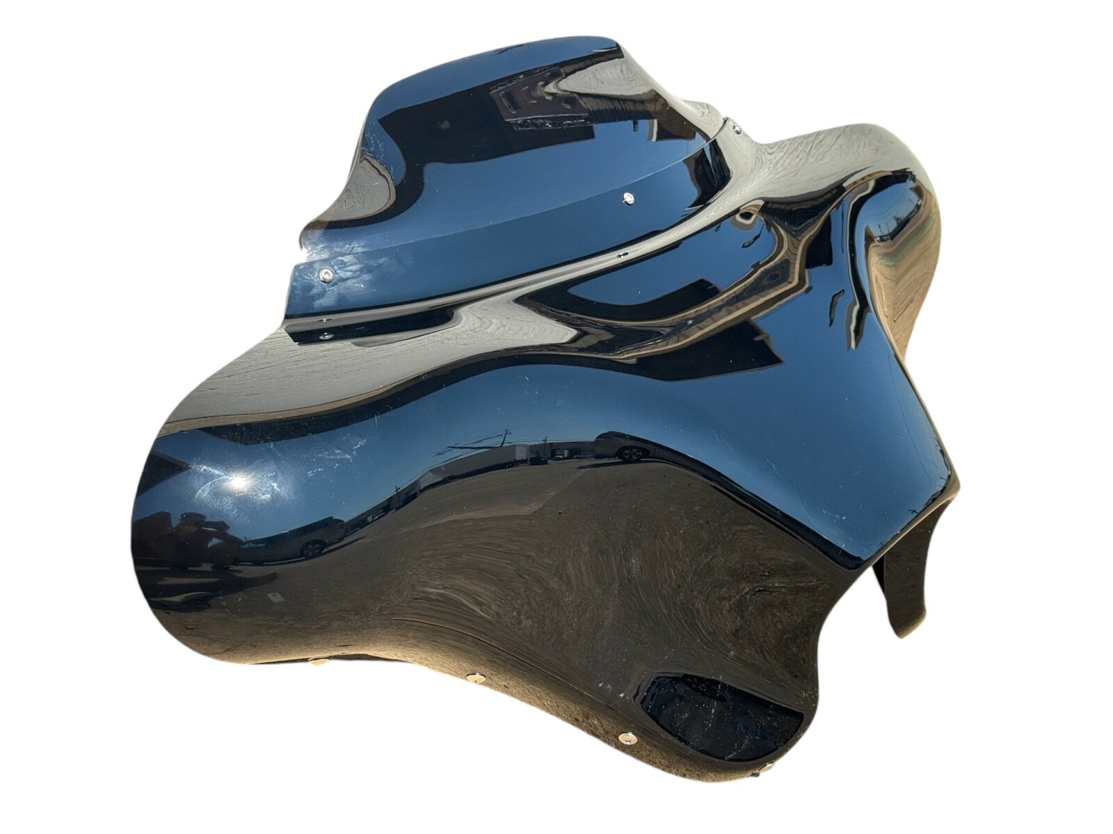 Honda Shadow Spirit 750 Batwing Fairing GLOSSY 6X9 W/ Tinted Windshield