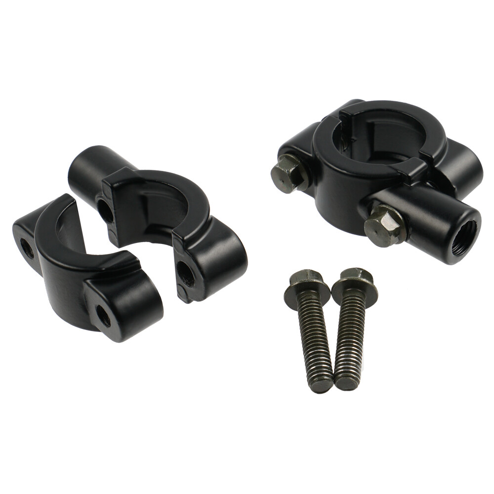 8mm Moto Handlebar Mirror Mount Holders Adapter Clamp Universal fits for ATV