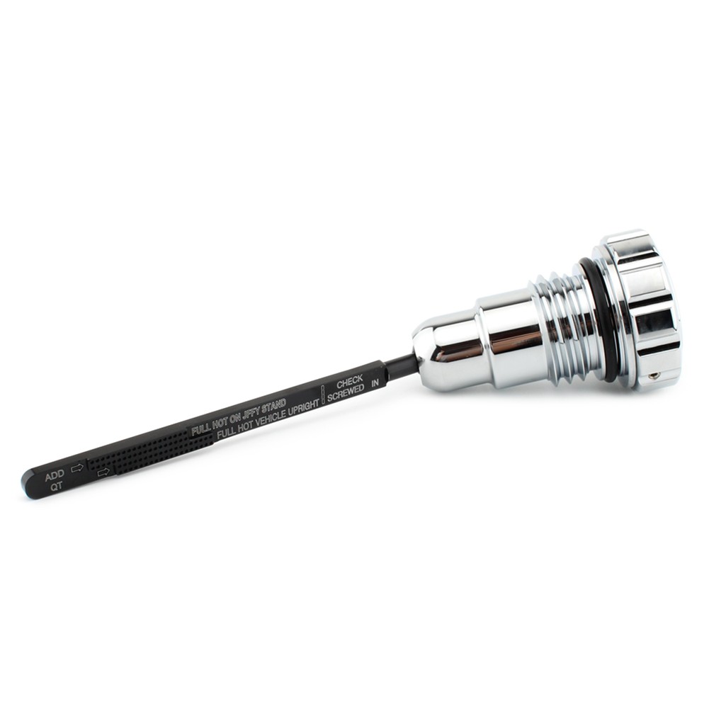 Oil Dipstick For Harley Touring FLHR FLHX FLH/T FLTR Alluminum Alloy Chrome