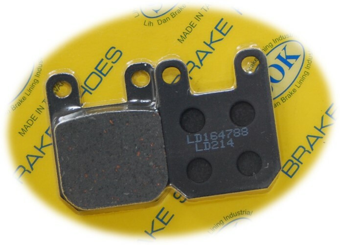 FRONT BRAKE PADS fit ITALJET Torpedo 50 125 1998-2006