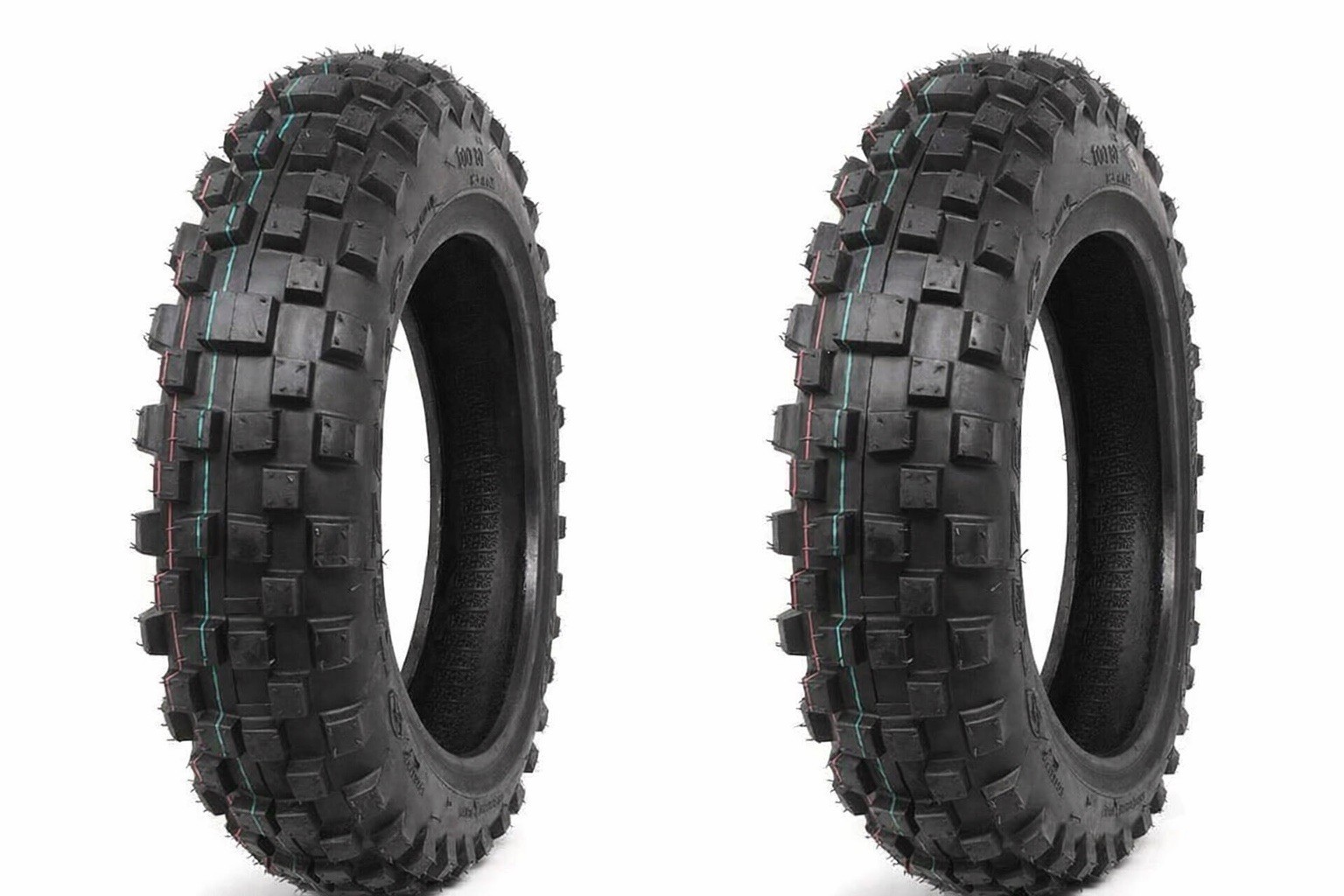 MMG Set of 2 2.50-10 Knobby Dirt Bike Tires Honda SSR TaoTao Apollo X-PRO