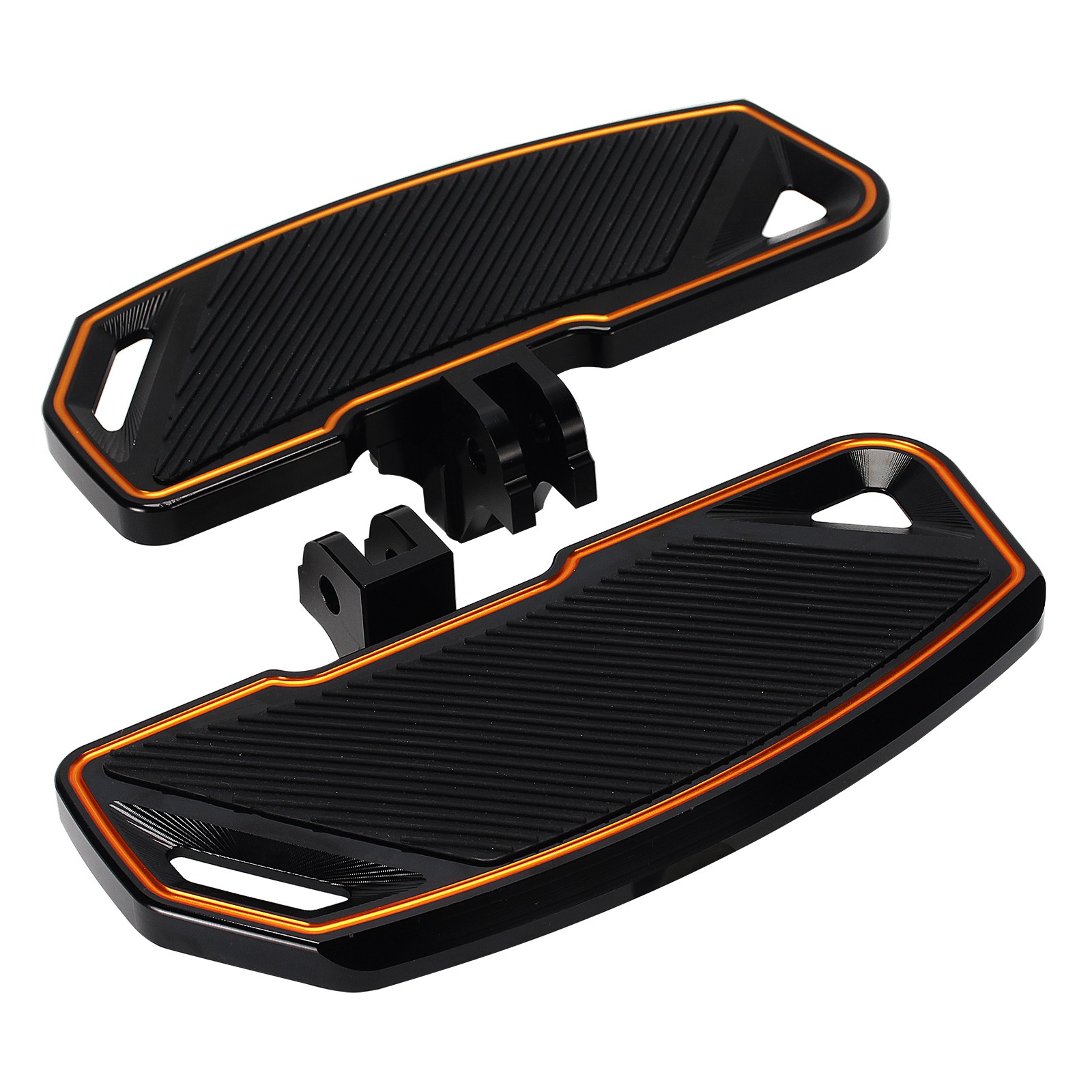 For Harley Nightster RH975 RH975S Front Rider Floorboards Footboard Wide Footpeg