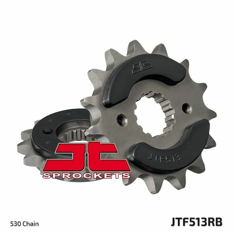 JT Rubber Cushioned Front Drive Motorcycle Sprocket JTF513RB 17 Teeth