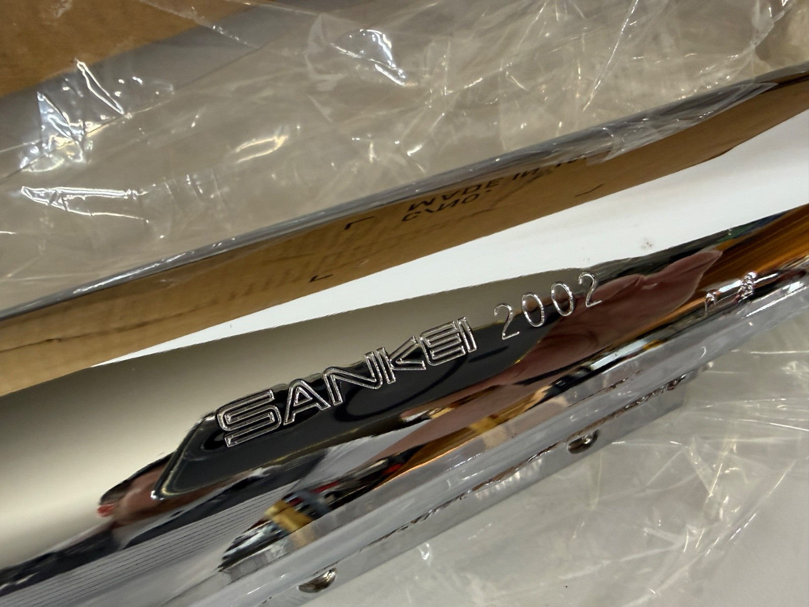 NOS Honda CB400F CB Four Supersport Exhaust Muffler 18310-377-017 OEM Genuine