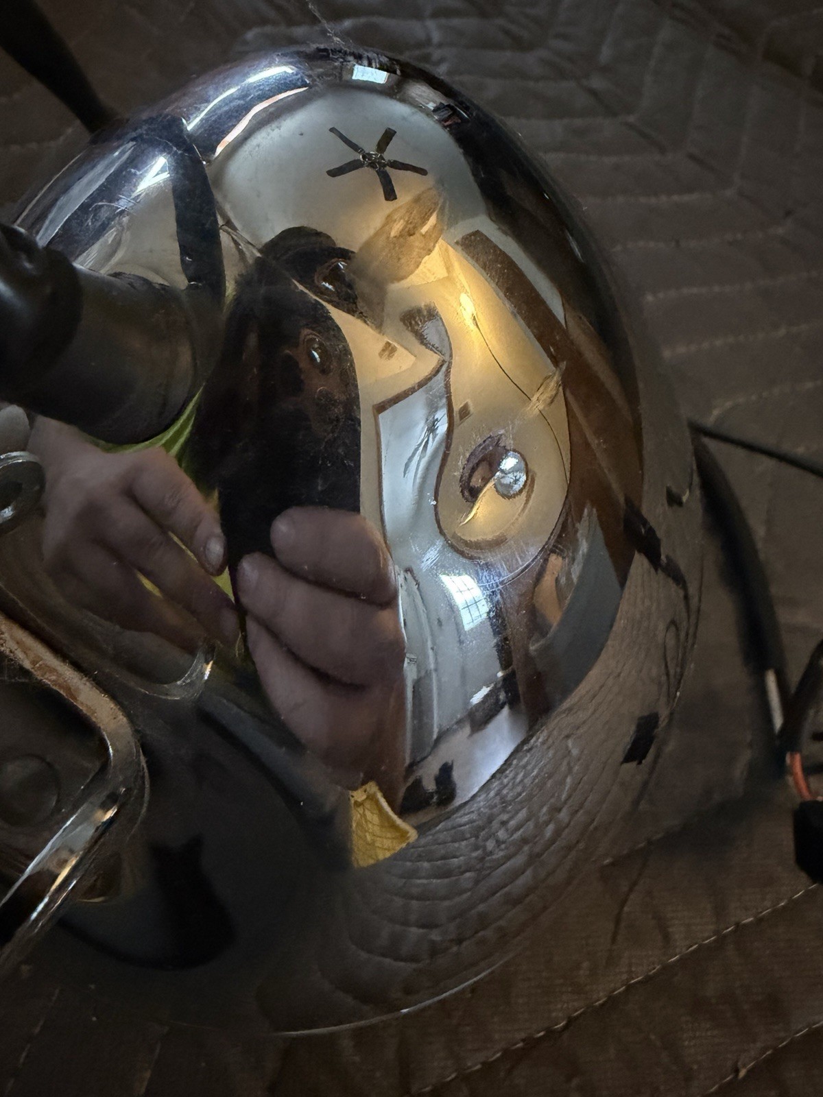 Harley Davidson Headlight Assembly ATC SAE M 91 Custom Motorcycle Chrome