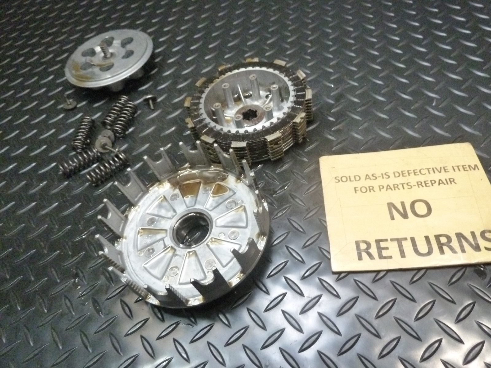 89-96 1989 Suzuki RM250 RMX250 OEM COMPLETE CLUTCH W PLATES BASKET HUB