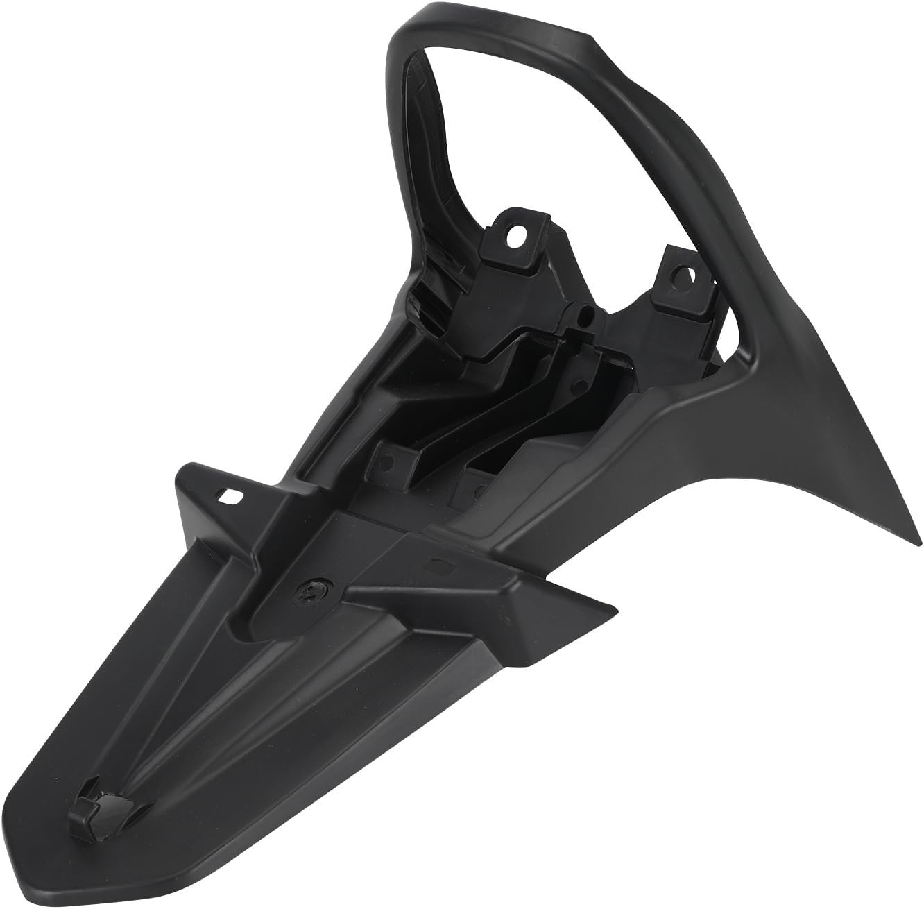 Lightweight Black PP Plastic Rear Fender for Hawk 250 – Reliable Mud Protection