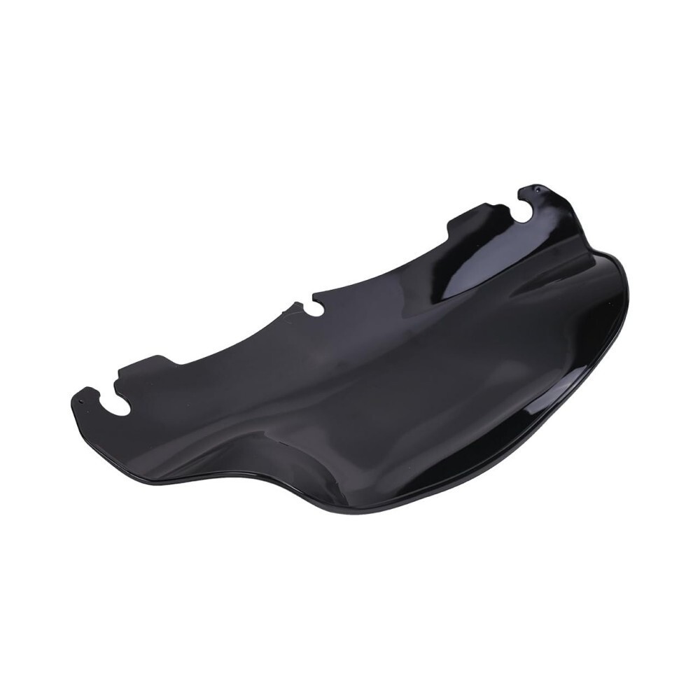 Black 9″ Wave Windshield Windscreen for Harley Tri Glide FLHT FLHX FLHXS 14-24