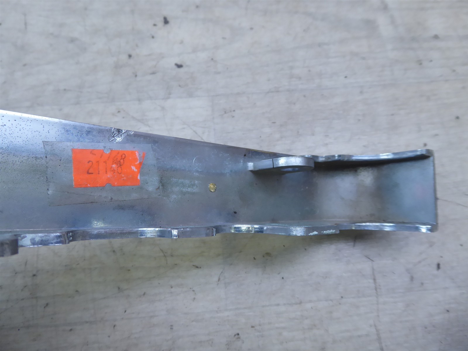 1986 Honda CMX450 Rebel H21148) chrome front fork trim emblem cover