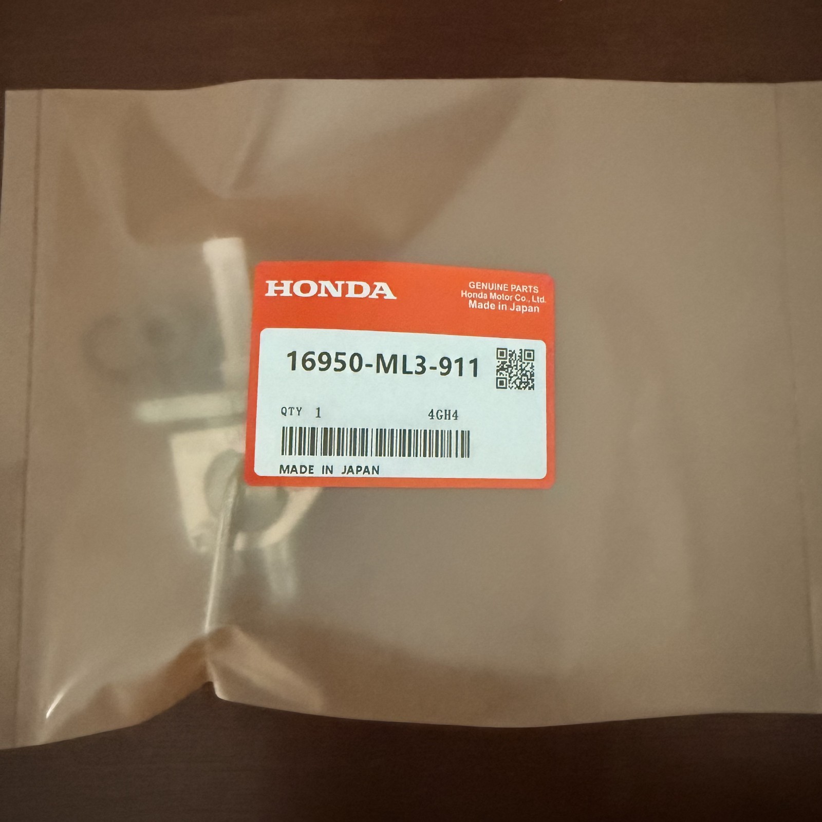 Genuine OEM Honda 16950-ML3-911 Fuel Petcock Valve 1980-2007 CR Series