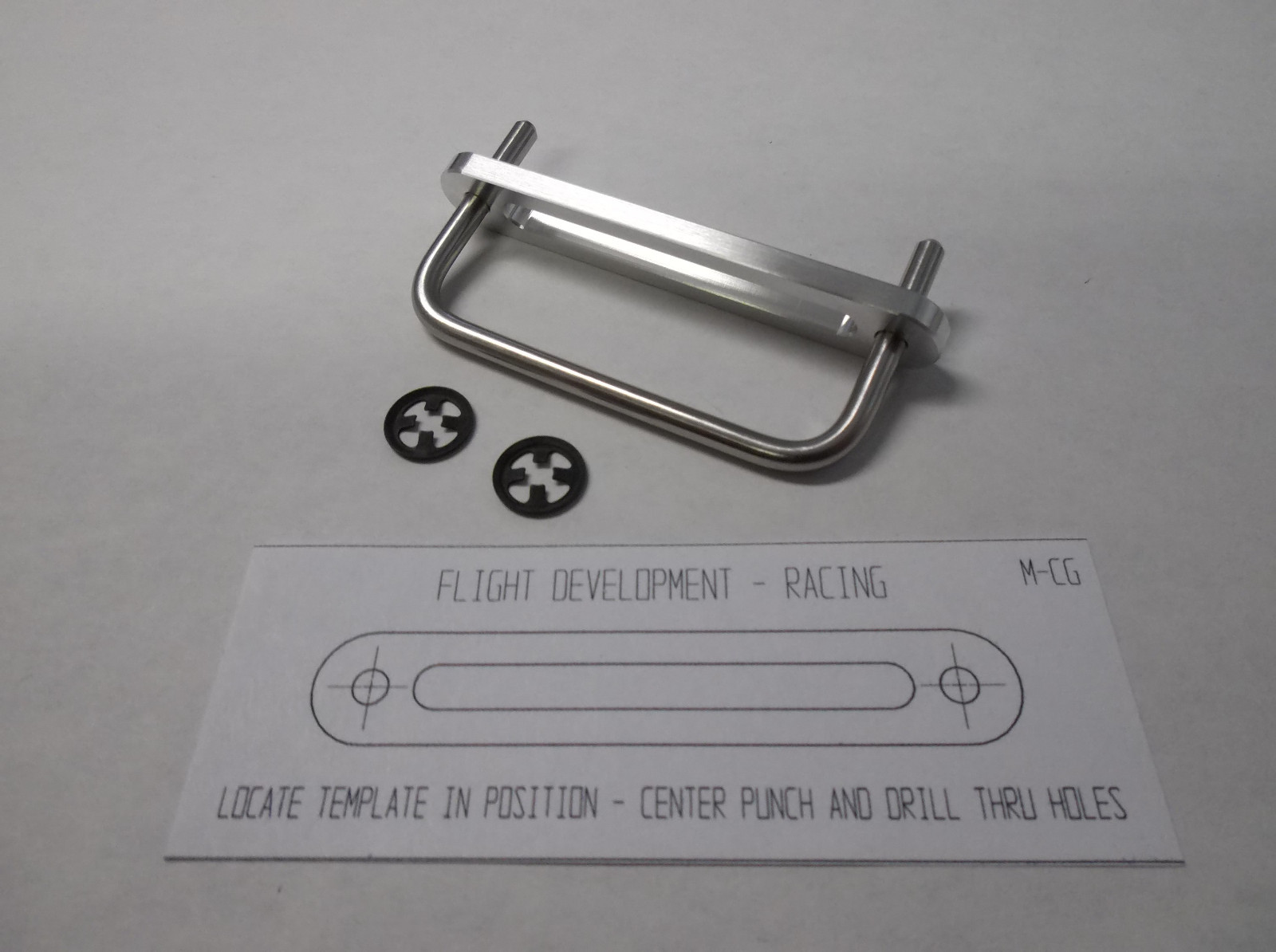 Maico Front Brake Cable Guide – CNC Machined VMX Racing Components AHRMA MX