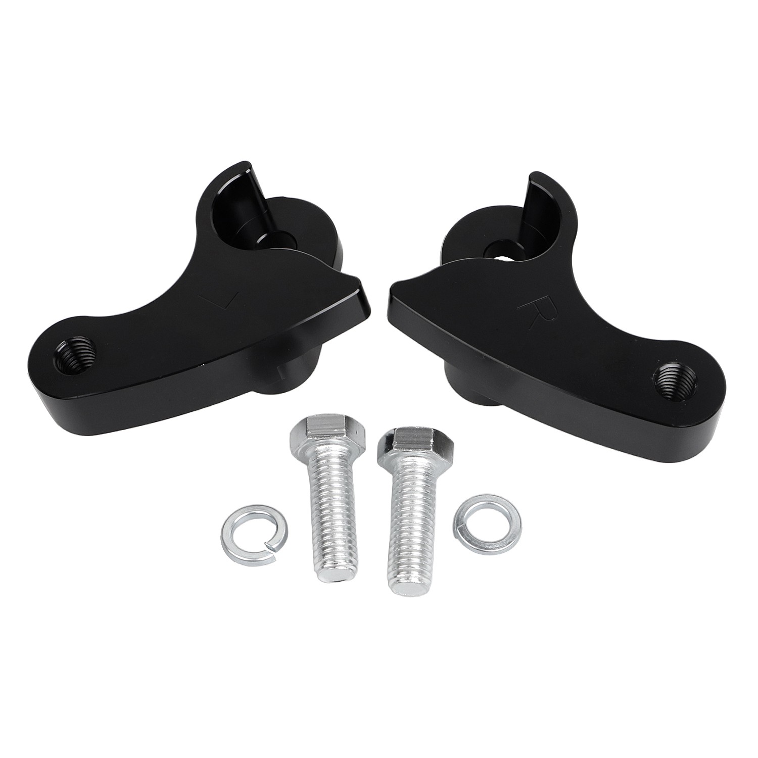1-3/16″ (30mm) Rear Drop Lowering Brackets Kit For Harley Touring Street Glide