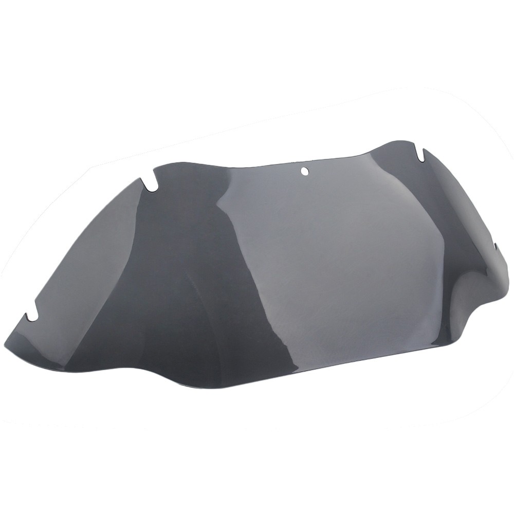 9.5″ Smoke Windscreen Windshield Air Deflector For Harley Road Glide 1998-2013