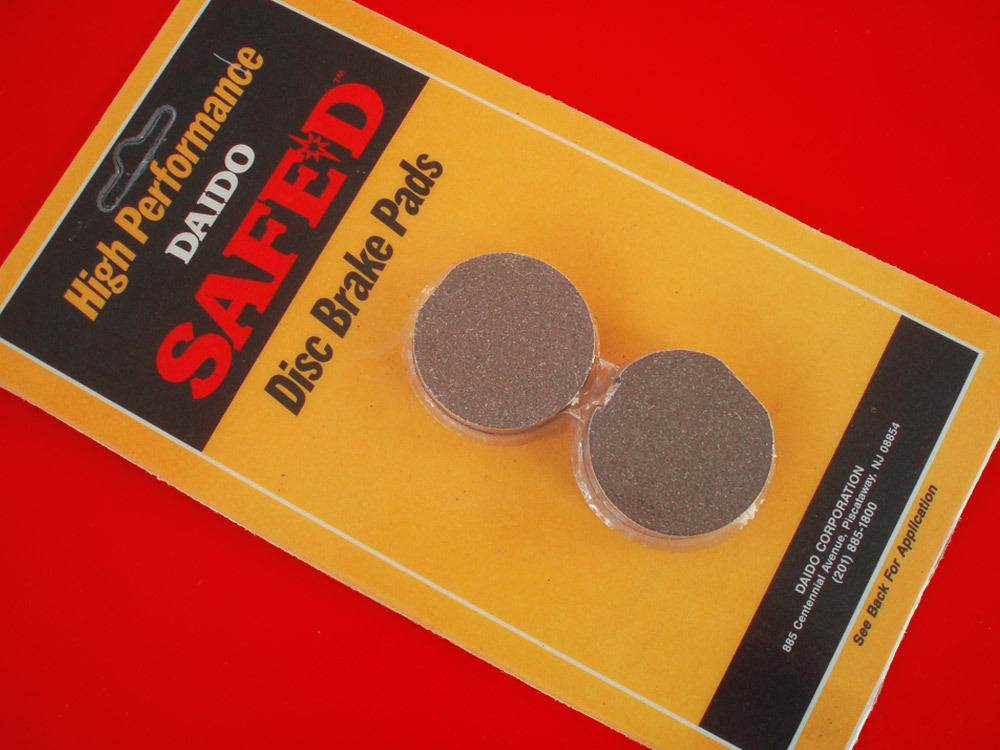 DAIDO • NOS Disc Brake Pads Kawasaki 78 KZ200A1 A1A (FR) 79-80 KZ200A2 A3 KZ200