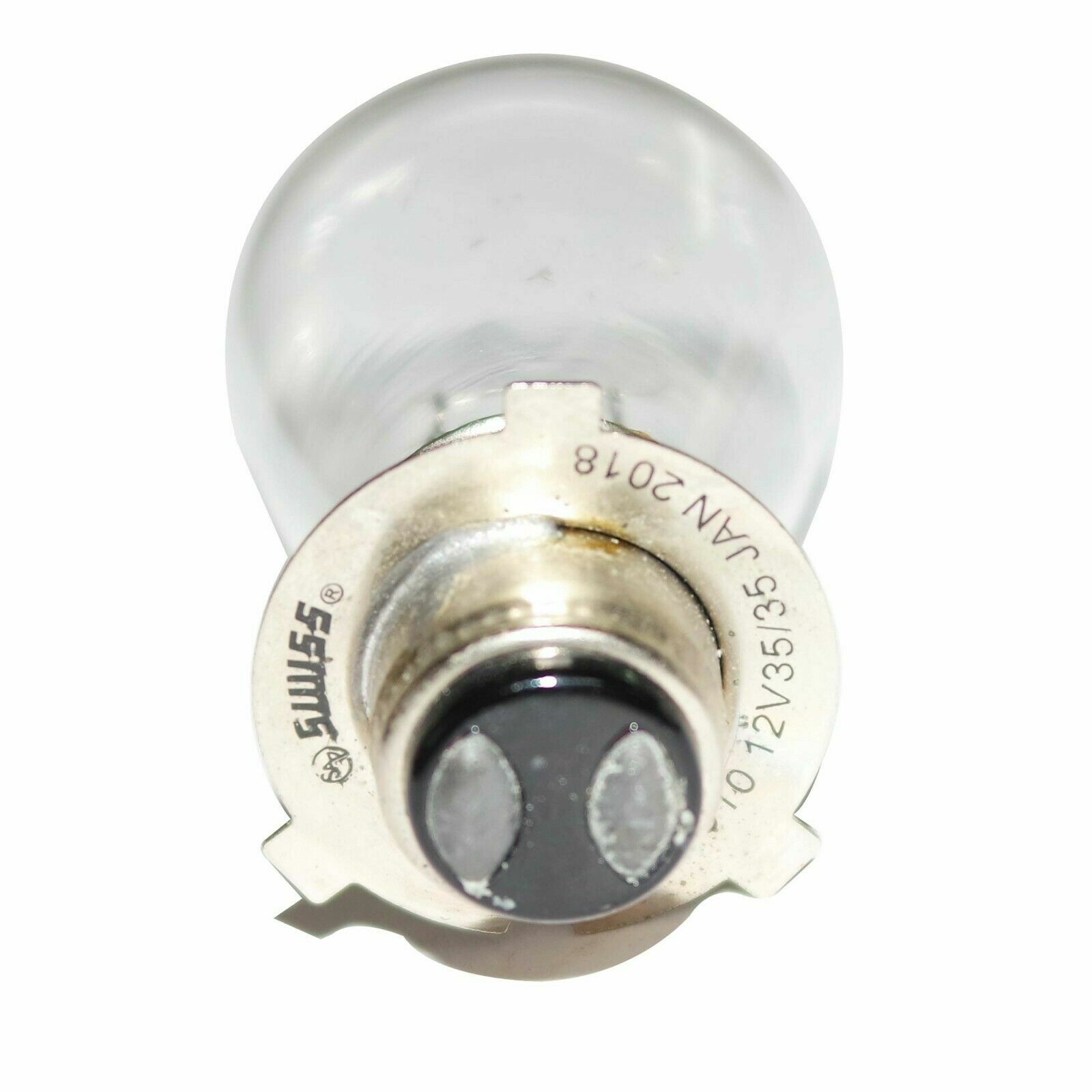 Motorcycle Headlamp Headlight 12V 35/35W P15d.25-3 Type 3 Lug Bulb 2 Units