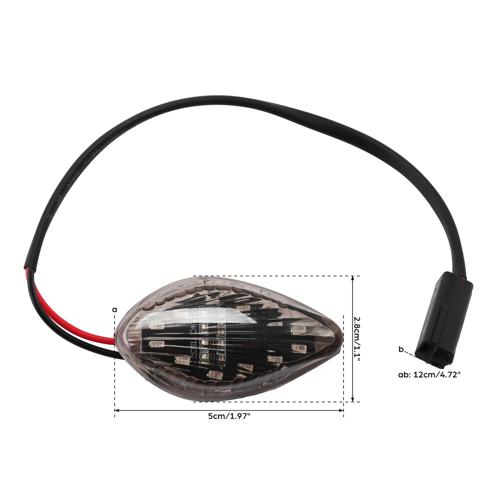 Front Amber Flush LED Turn Signals Light Fit For Honda Grom 125 2014-15 17-2020