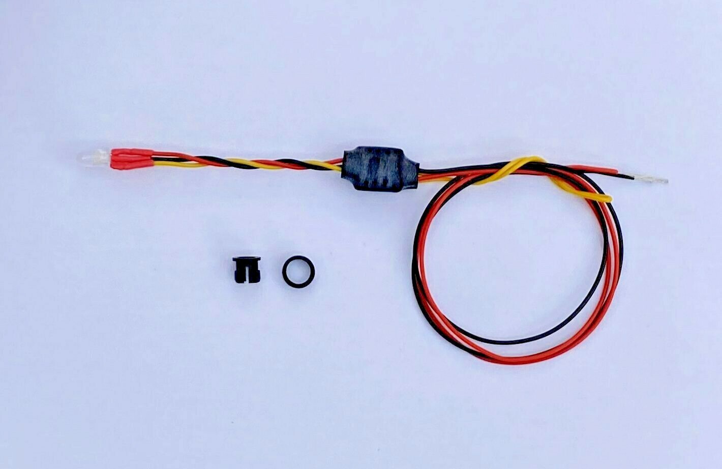 5mm LED 12v Voltmeter Battery level / Alternator Charge monitor indicator K+