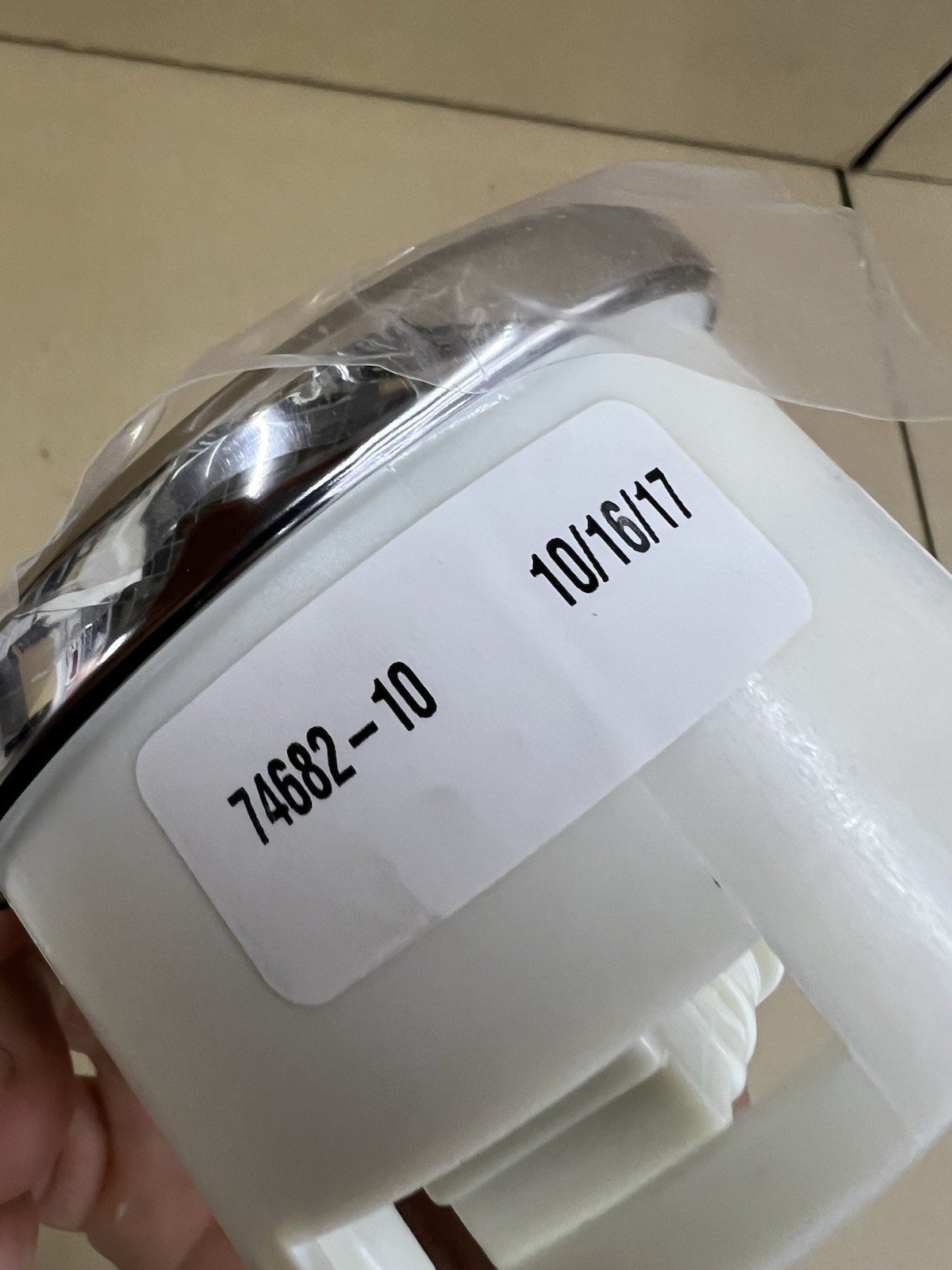 Harley-Davidson 4″ Speedometer MPH Titanium Face 74682-10 Genuine