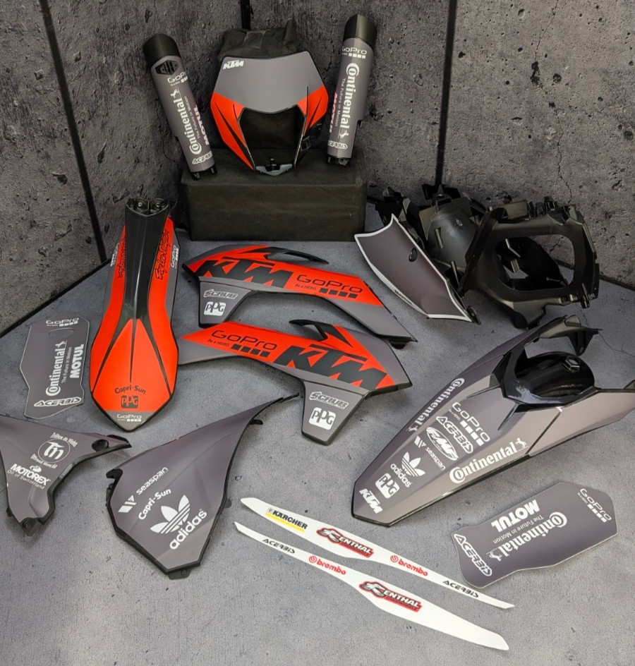 Plastics + Graphics KTM 2014 2015 XC-W XCF-W EXC EXC-F