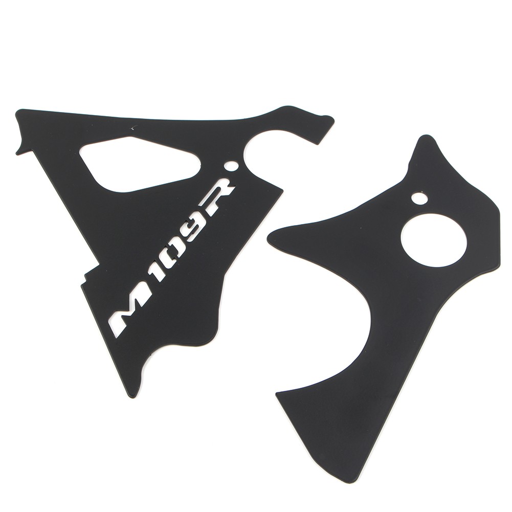 Engine Side Covers Frame Filler Keyhole Black For Suzuki INTRUDER M1800R/VZR1800