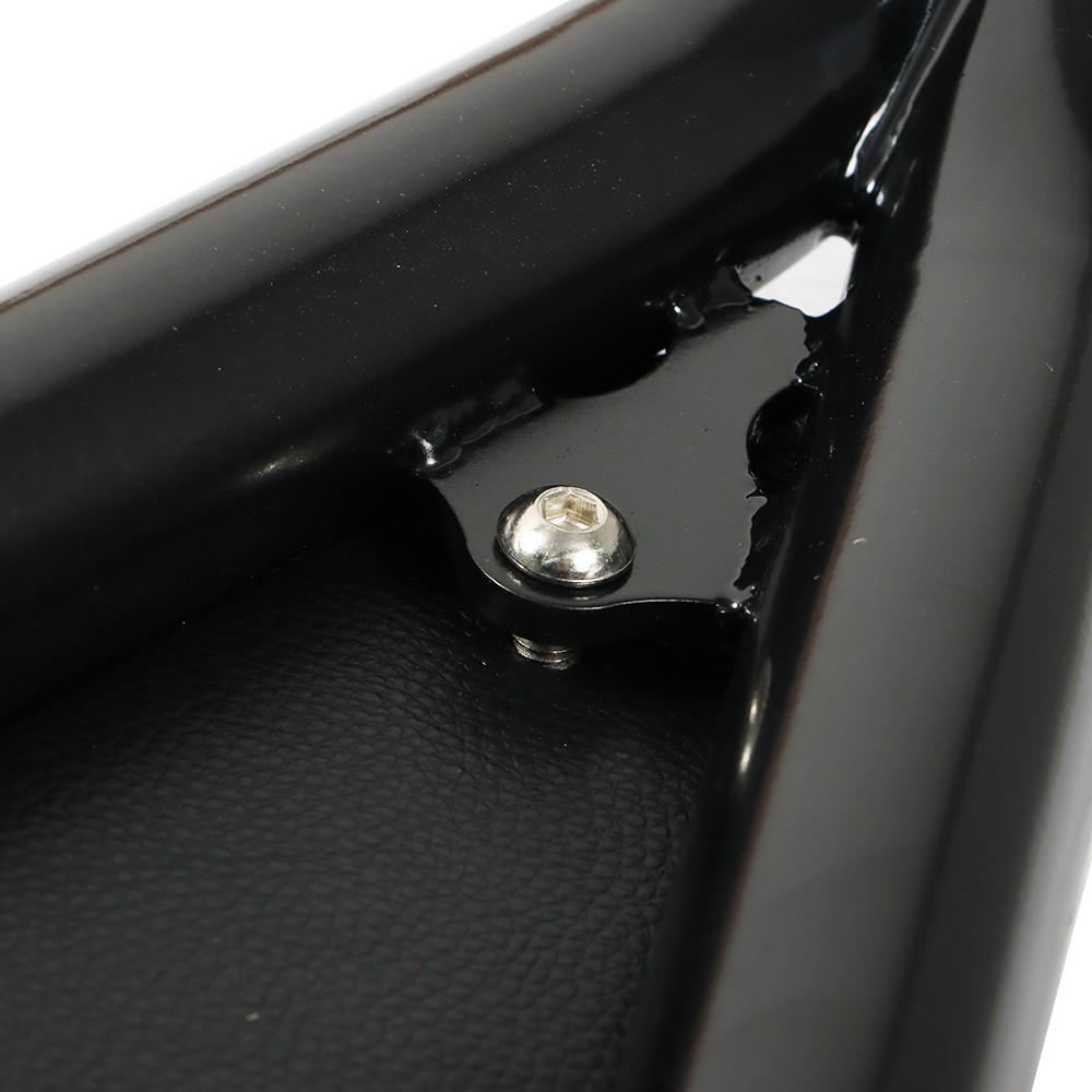 16″ Backrest Sissy Bar For CVO Touring Road King Glide Street Glide Black