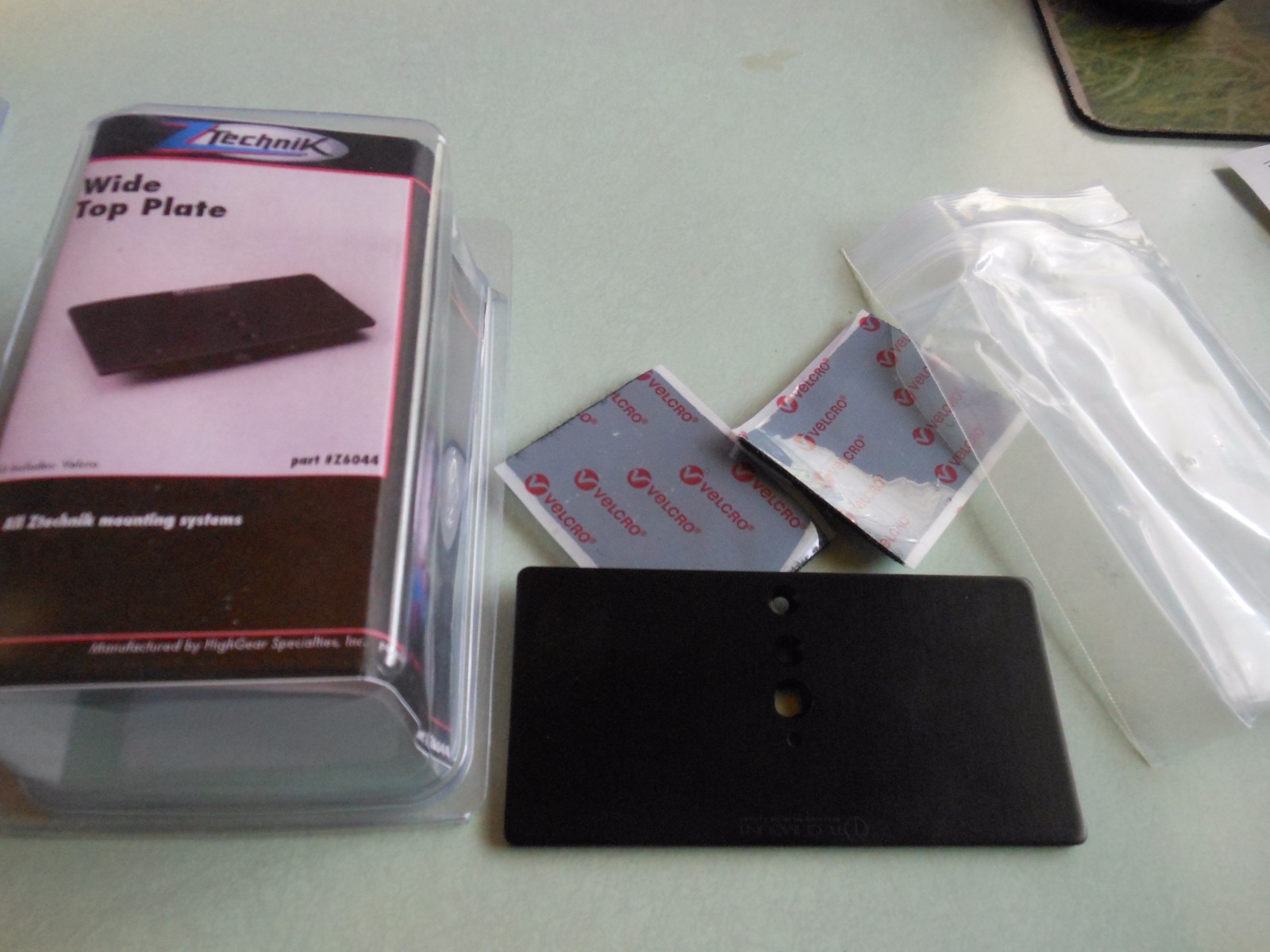 NEW Black Anodized Aluminum BMW Wide Top Plate Mounting System ZTechnik # Z6044