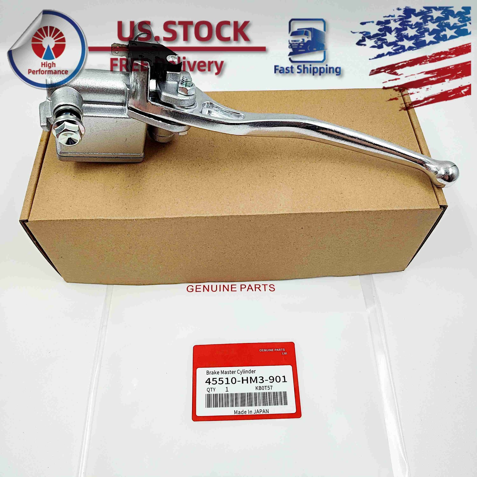 OEM For Honda Sportrax 400 TRX400EX TRX400X 99-14 Front Brake Master Cylinder US