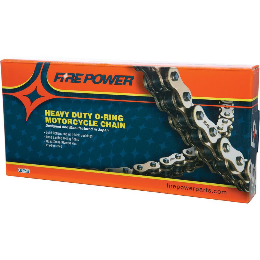 Fire Power O-Ring Sealed Chain – Natural, 530 / 120 Link 530FPO-120