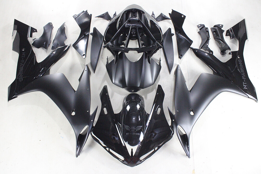 MS Glossy&Matte Black Injection Bodywork Fairing for 2004-2006 Yamaha YZF R1 n04