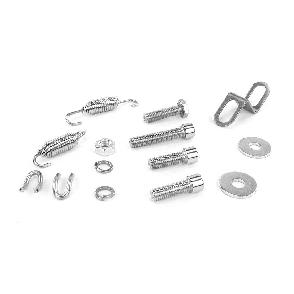 Exhaust System Pipe Header Muffler Fit For GY6 engine 125cc 150cc Scooter ATV