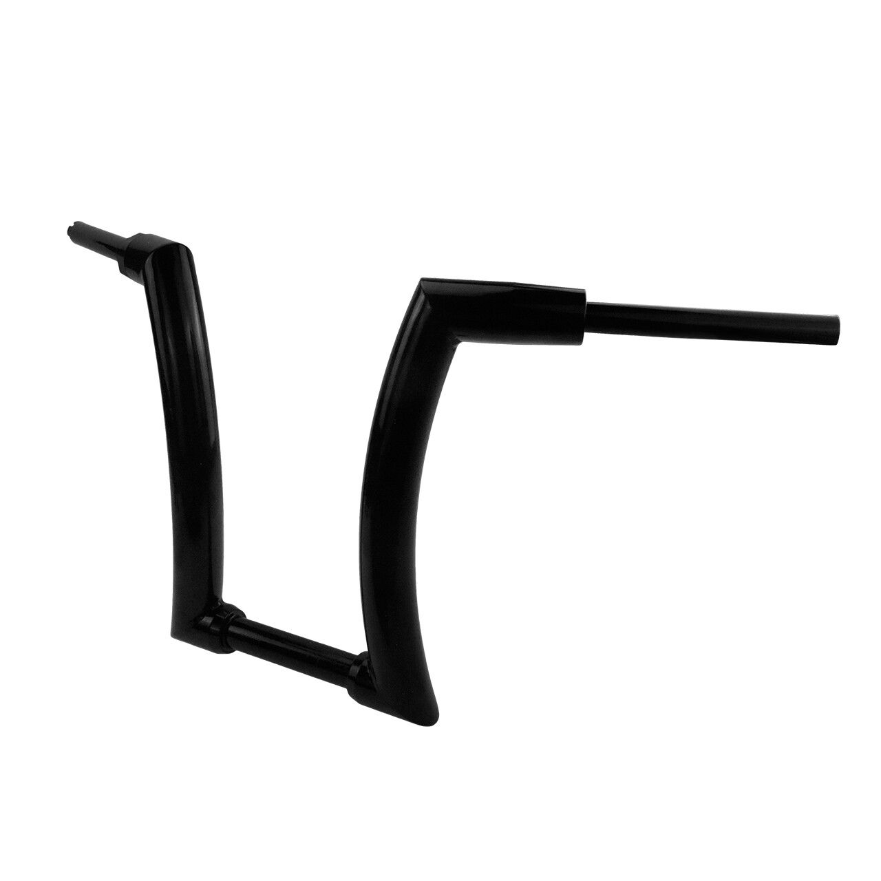 Black 16″ Ape Hanger Handlebar 1.25″ Rise For Harley Dyna Street Fat Bob 00-2020