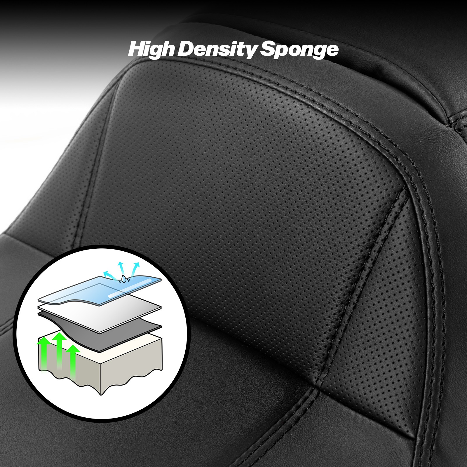 For Harley Road King 1998-2007 / Street Glide 2006 2007 Comfort Front Rear Seat