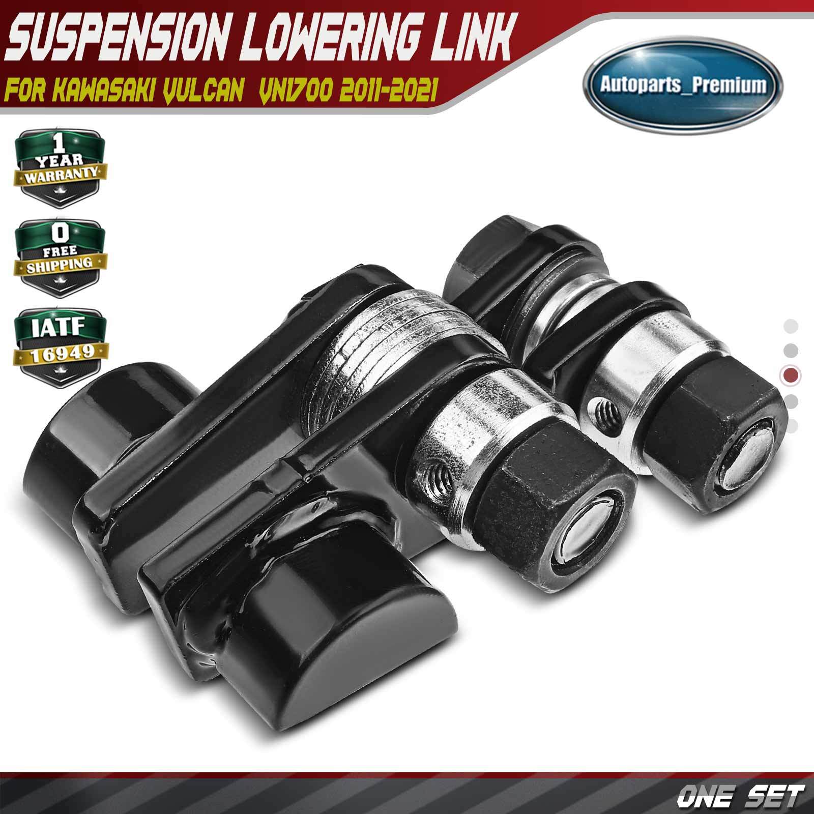 Rear Suspension Lowering Link Kit for Kawasaki Vulcan 1700 Vaquero only 2011-21