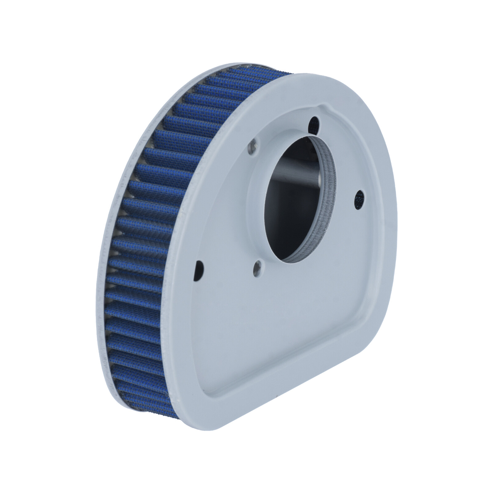 Blue Air Filter Cleaner Element Replacement Fit For Harley Touring Dyna 2000-17