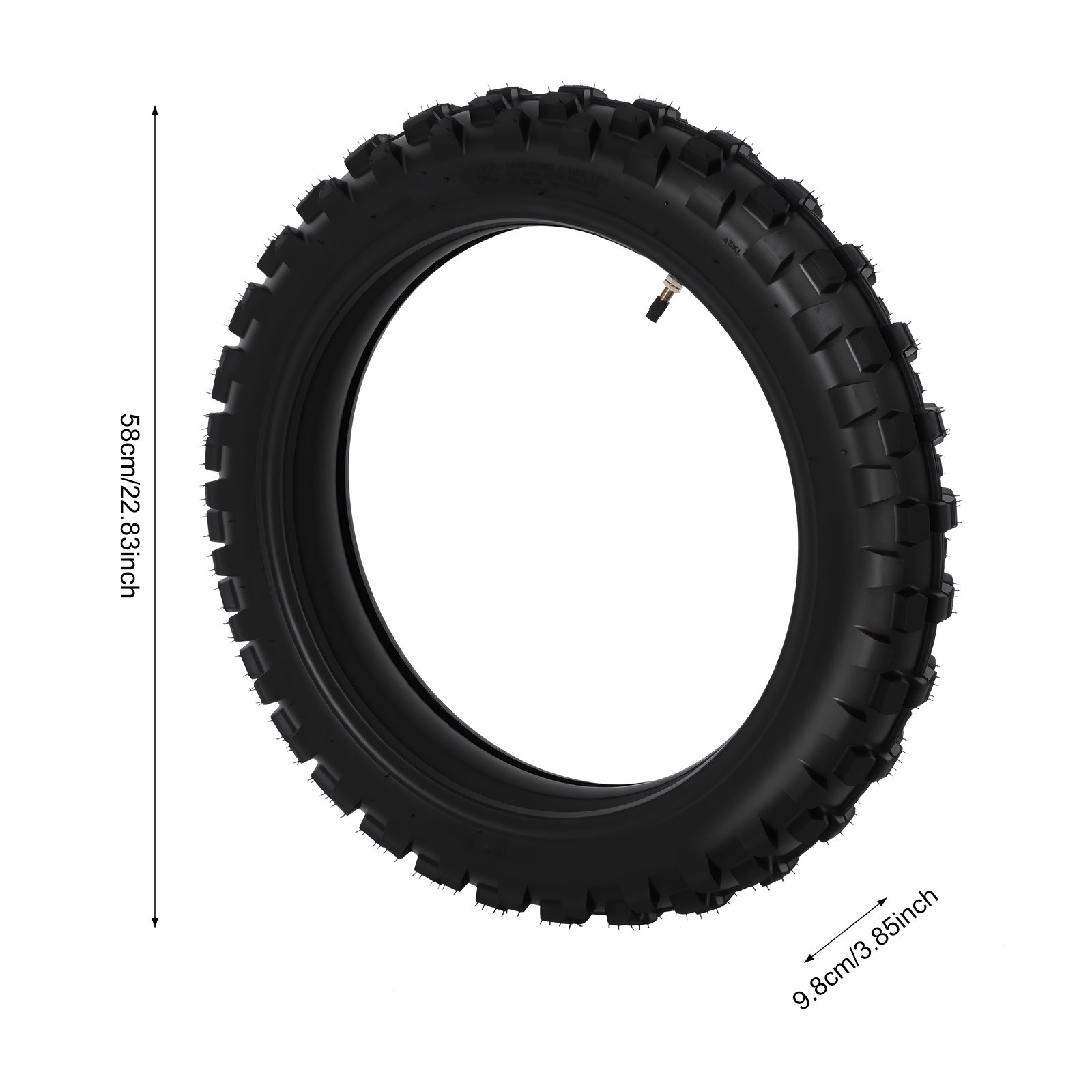 90/100-16 Rear Tire+Tube Set For Honda Dirt Bike KX100 CRF150