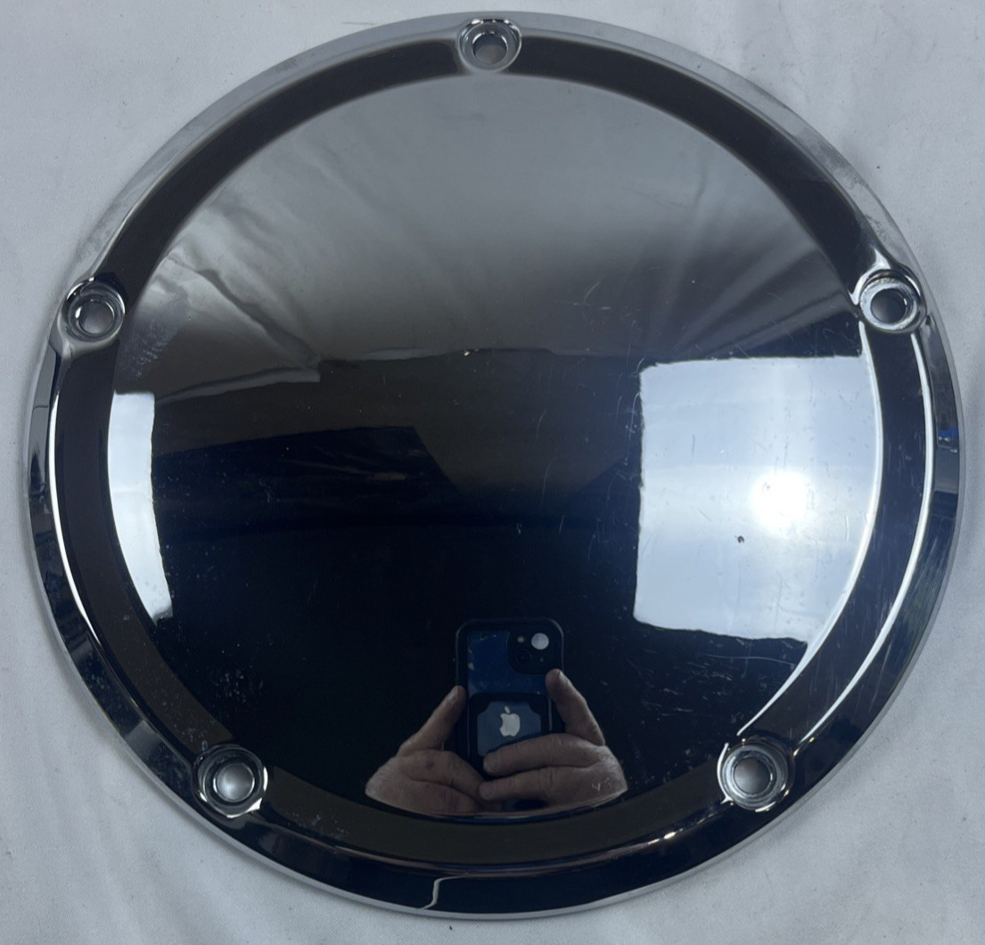 HARLEY-DAVIDSON GENUINE CHROME DERBY COVER 25700389