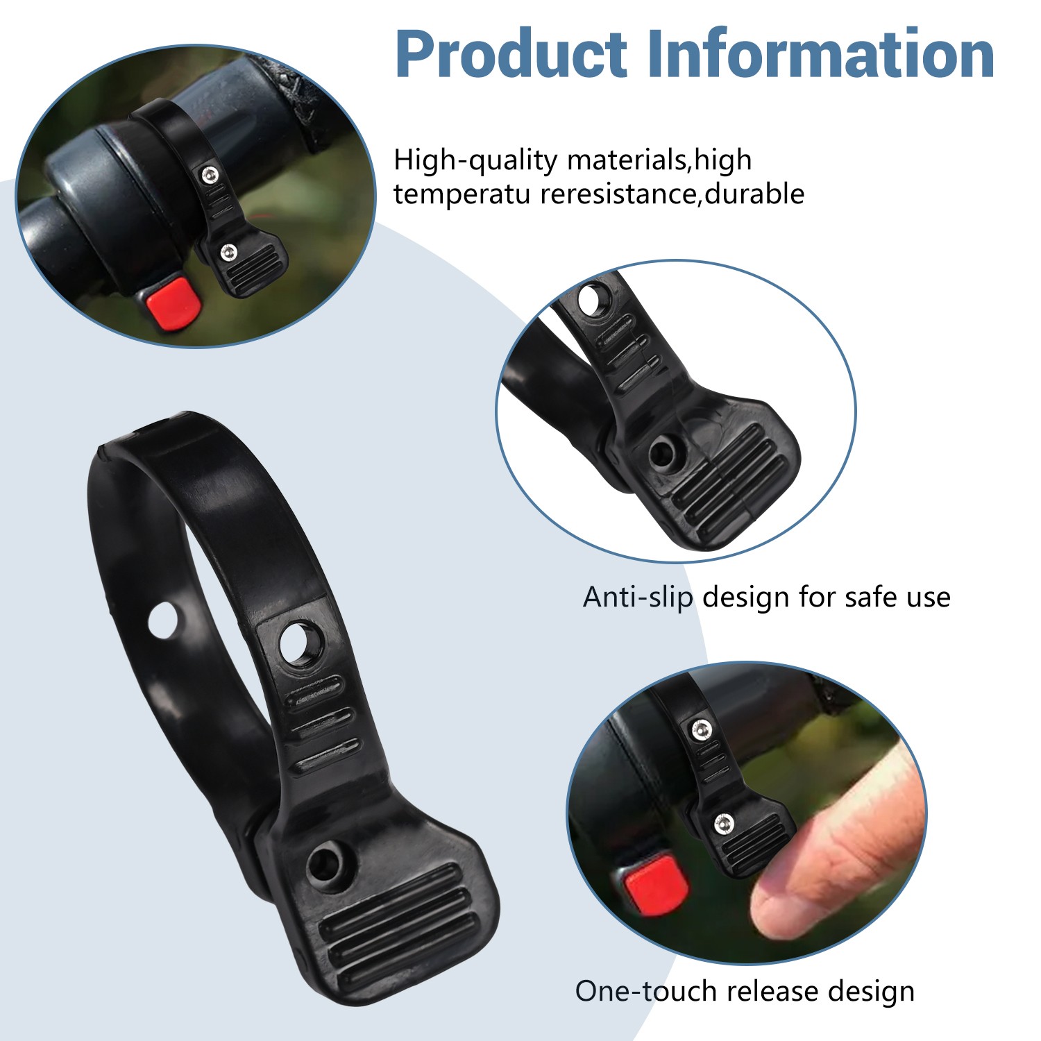 1PCS Thumb Throttle Adapter Conversion for RAD for Himiway for Proudy PETG +ABS
