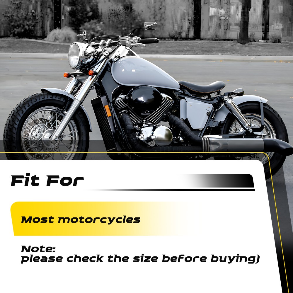 Universal Motorcycle Gas Lid Fuel Tank Cap Cover & 2 Key Lock Set Replacement
