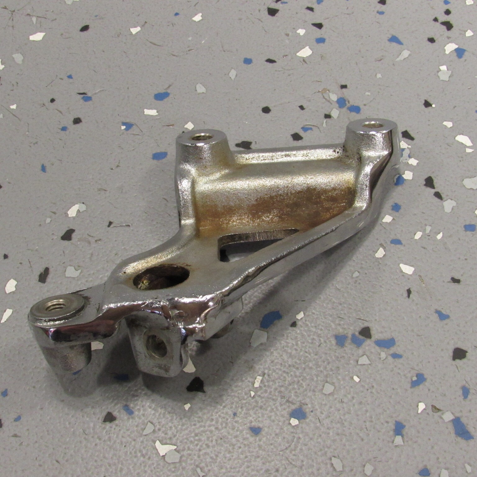 1987 CMX450 LEFT Side Front Driver Foot Peg BRACKET ’87 Rebel 450 Rider Step