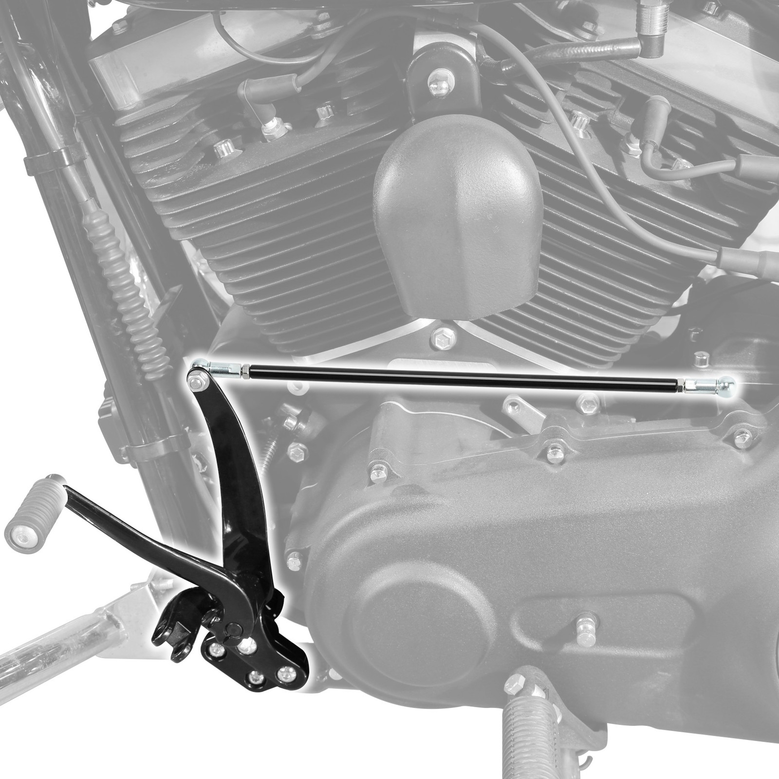 Standard Forward Control Fit For Harley Dyna Super Wide Glide Low Rider 06-17 16