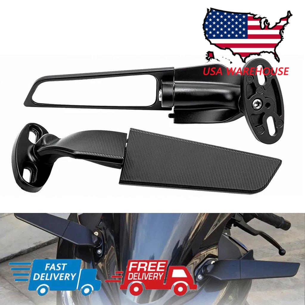 Wing Rearview Side Mirror For Honda CBR1000RR CBR250R CBR600F4 CBR500R CBR125R