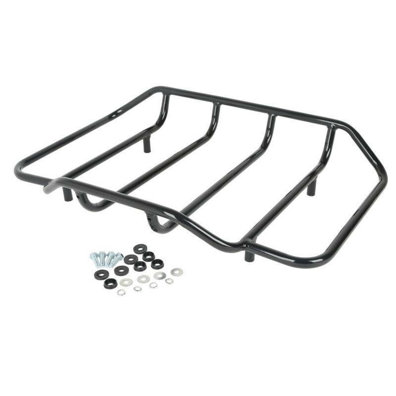 King Painted Trunk Pad Mount Rack Plate Fit For Harley Street Glide 2014-UP
