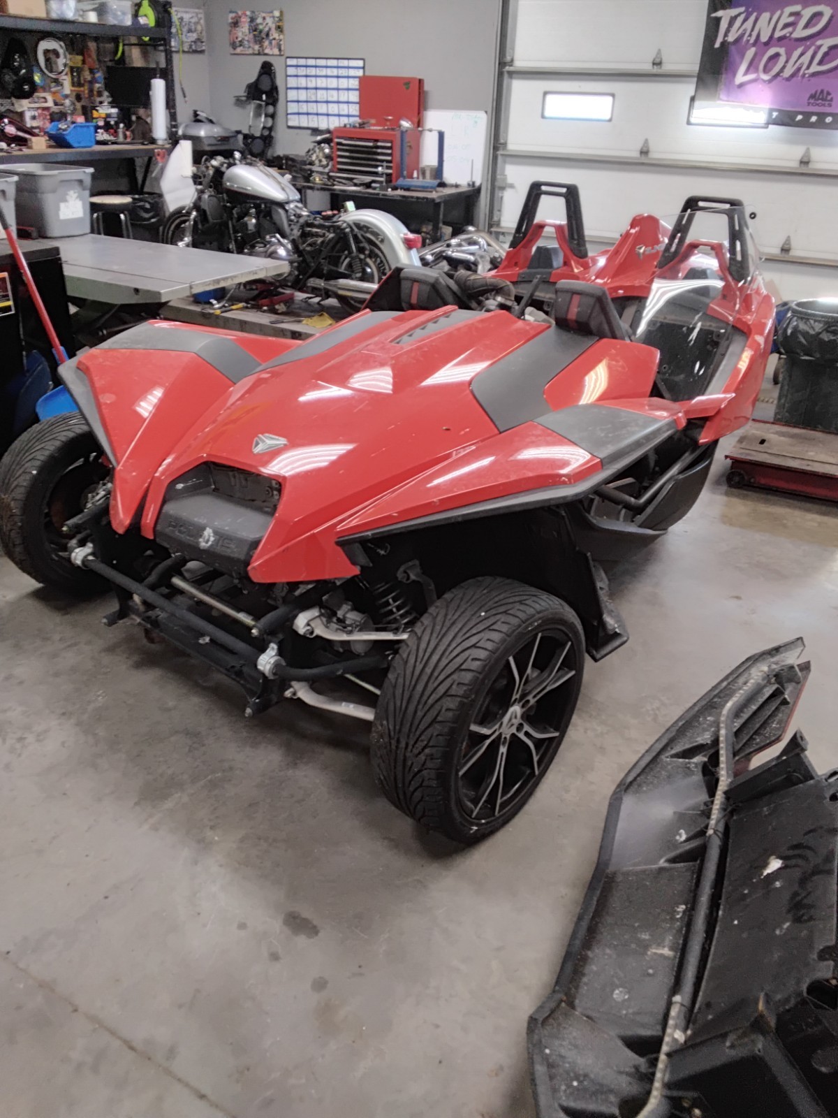 💯2015-2019 Polaris Slingshot SL Right Center Console Cover Slingshot-004💯