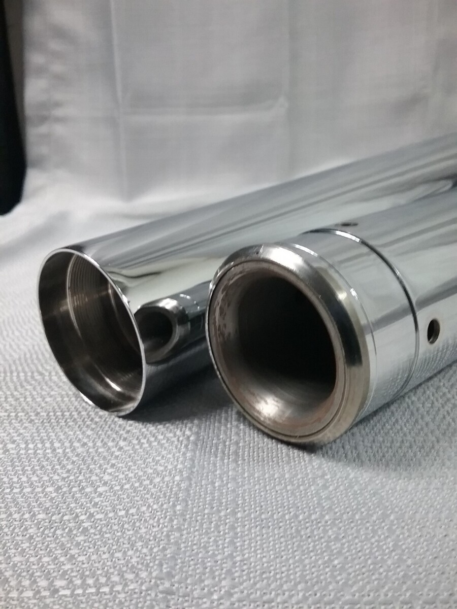 NEW CUSTOM CYCLE ENGINEERING T 2013 FORK TUBES 49MM DYNA STOCK 25.5″