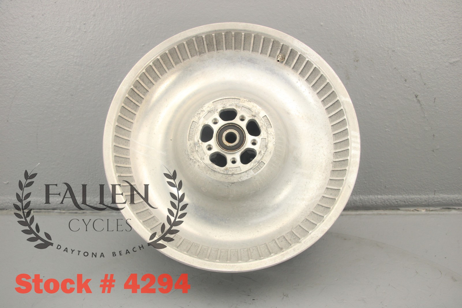 2006 Harley Softail Deuce 17″ x 4.5″ Back Rear Wheel Rim 3/4″ DISK #4294